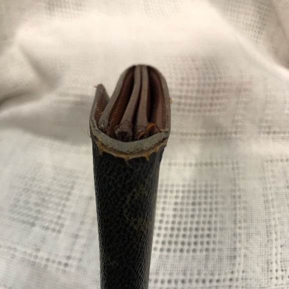 Louis Vuitton Wallet Monogram Browns Vintage Authen - Picture 7 of 16